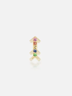 Arrow Stud Earring Single