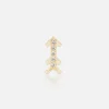Arrow Stud Earring Single