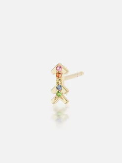 Arrow Stud Earring Single