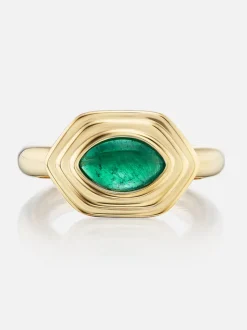 Cairo Ring Green Emerald