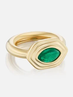 Cairo Ring Green Emerald