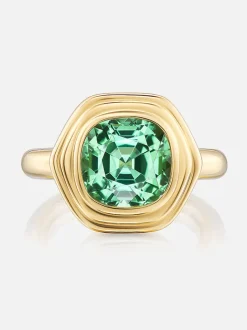 Cairo Ring Mint Tourmaline