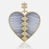 Chalcedony Heart to benefit Futures Without Violence