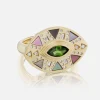 Cleopatra's Eye Cocktail Ring