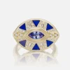 Cleopatra's Eye Cocktail Ring