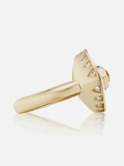 Cleopatra's Eye Cocktail Ring