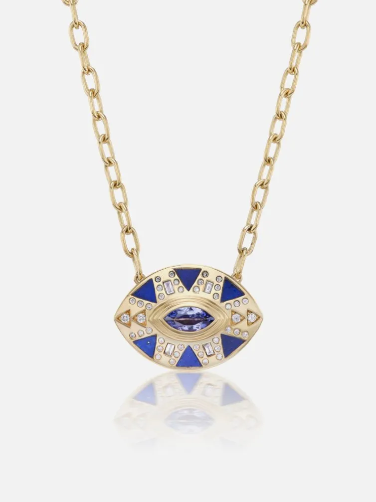 Cleopatra's Eye Pendant Necklace