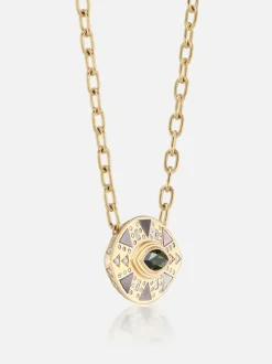 Cleopatra's Eye Pendant Necklace