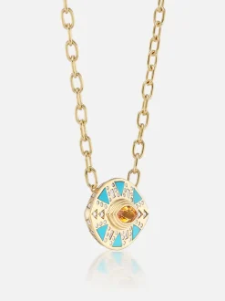 Cleopatra's Eye Pendant Necklace