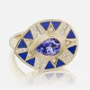 Cleopatra's Tear Cocktail Ring