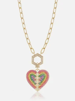 Diamond Foundation Cable Chain Necklace