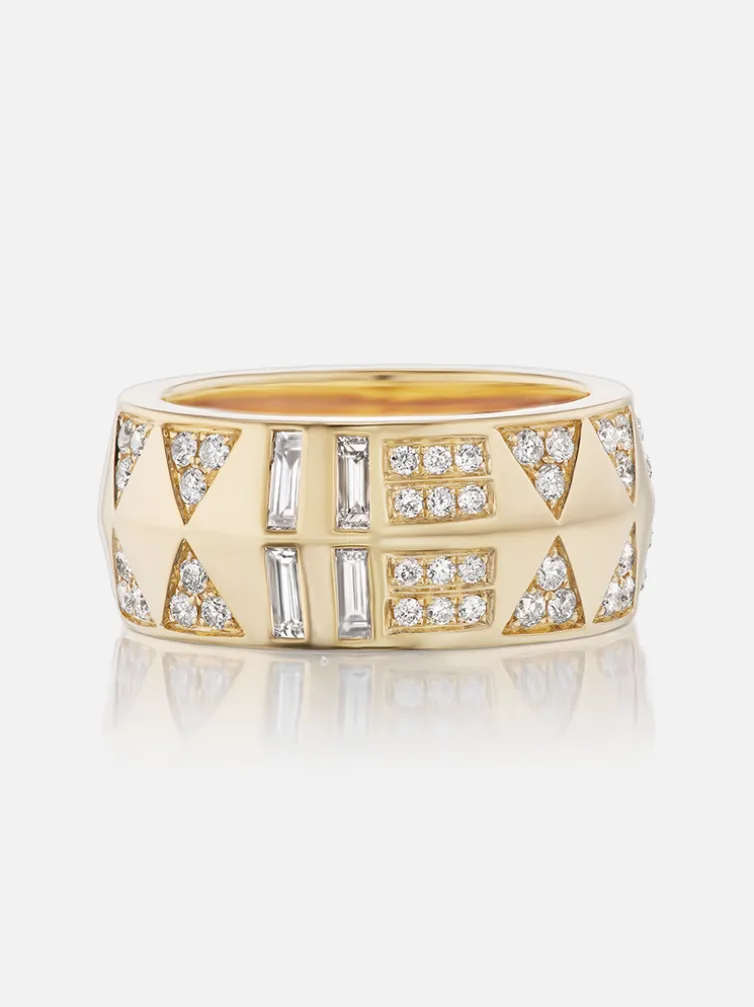Diamond Juju Knife Edge Cigar Band