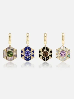 Evil Eye Inlay Charm Pendant