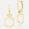 Foundation Huggie Earrings