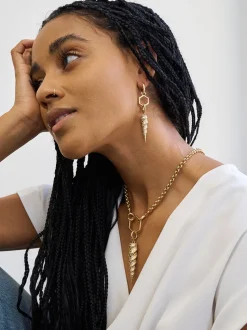 Foundation Huggie Earrings