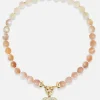 Garnet and Moonstone Necklace