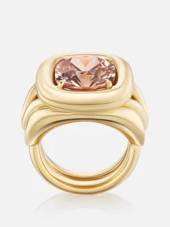 Giza Cocktail Ring Blush