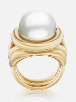 Giza Cocktail Ring Pearl