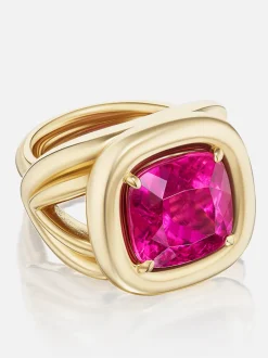 Giza Cocktail Ring Rubellite