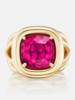 Giza Cocktail Ring Rubellite