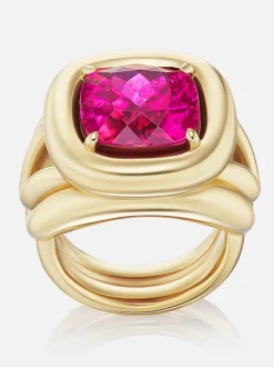 Giza Cocktail Ring Rubellite