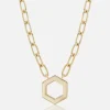 Gold Foundation Cable Chain Necklace