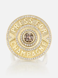 Harwell Godfrey x Ashley Longshore Press for Champagne Ring