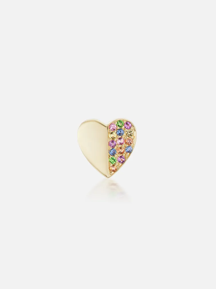 Heart Stud Single