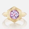 Hexed Amethyst Ring