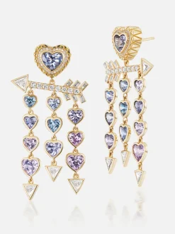 I Heart Chandelier Earrings