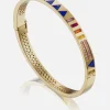 Juju Bangle - Triangle Inlay