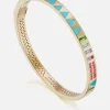 Juju Bangle - Triangle Inlay