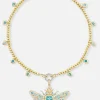 16" Knife Edge Bead Paraiba Opal Necklace