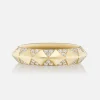 Knife Edge Pave Talisman Band