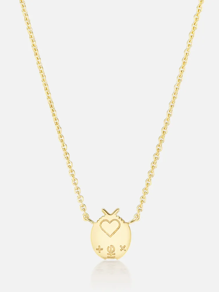 Ladybug Pendant Necklace