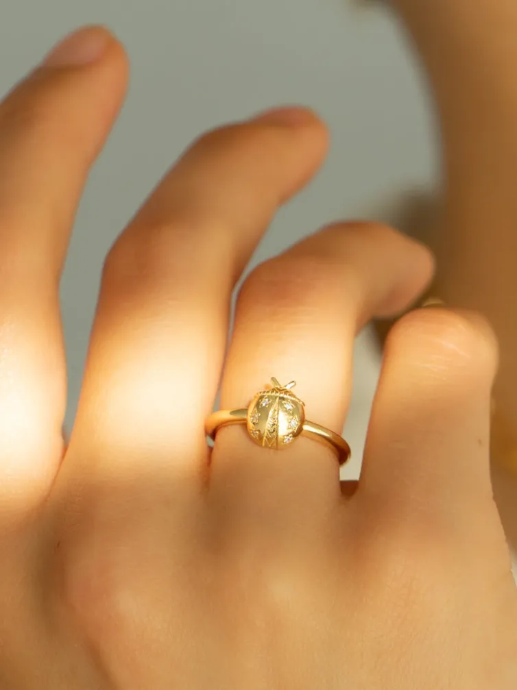 Ladybug Ring