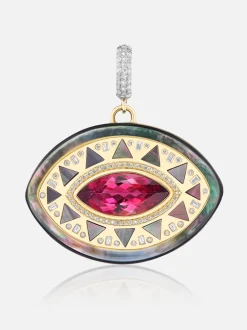 Major Cleopatra's Eye Pendant Rubellite