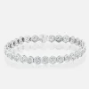 Major Diamond Tennis Bracelet Platinum