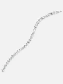 Major Diamond Tennis Bracelet Platinum