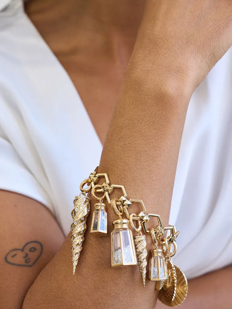 Major Lucky Salt Shaker Charm Pendant