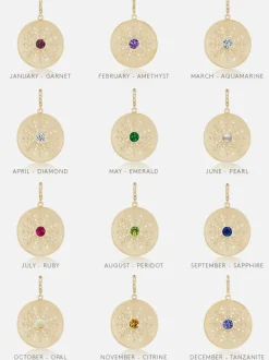 Major Sun Sign Medallion Pendant Months