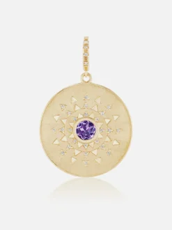 Major Sun Sign Medallion Pendant Months