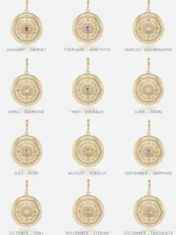 Major Sun Sign Medallion Pendant
