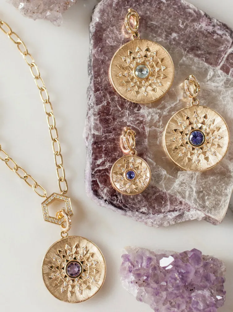Major Sun Sign Medallion Pendant Months