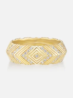 Masego Knife Edge Band Diamond