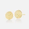 Masego Knife Edge Stud Earrings