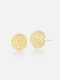 Masego Knife Edge Stud Earrings