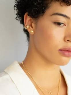 Masego Knife Edge Stud Earrings