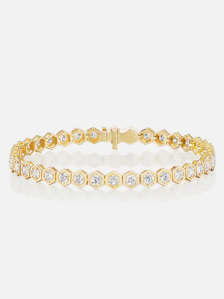Mini Diamond Tennis Bracelet