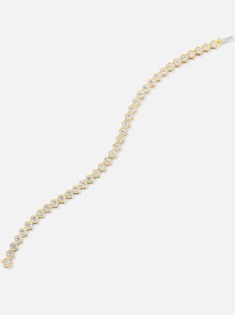 Mini Diamond Tennis Bracelet